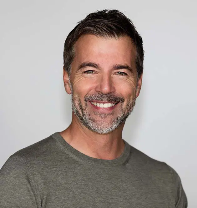 belmont man smiling