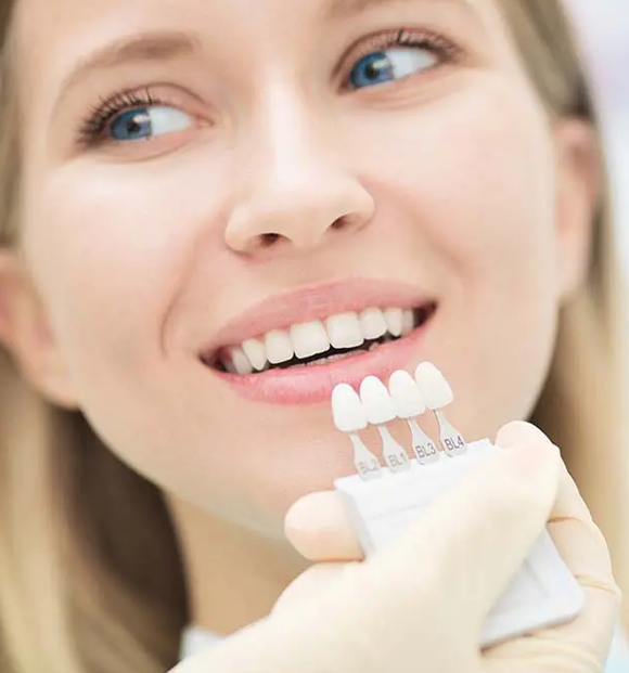 belmont woman getting veneers